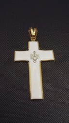 Zlatý přívěsek - Kříž