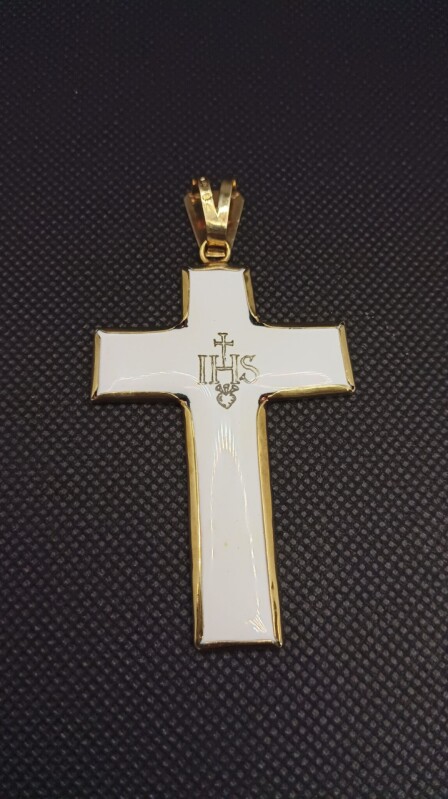 Zlatý přívěsek - Kříž