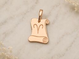Zlaté měsíční znamení - pergamen