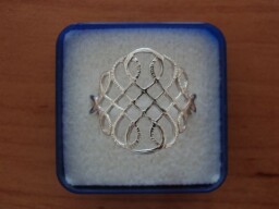 Stříbrný prsten - ornament