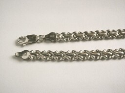 Stříbrný náhrdelník - článkový
