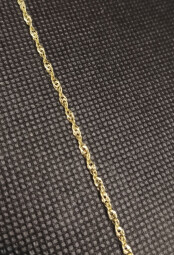 Zlatý náramek na nohu 