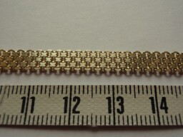 Zlatý náramek - bismark 3