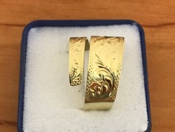 Zlatý prsten - rytý