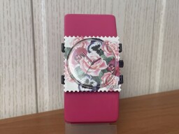 Hodinky S.T.A.M.P.S. - pink komplet