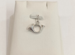Stříbrný přívěsek - Pošťácká trumpeta